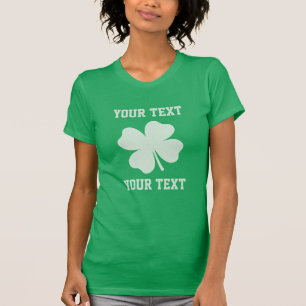 Personifizieren Sie glückliches Kleeblatt T-Shirt