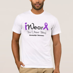 Personifizieren Sie lila BandFibromyalgia T-Shirt