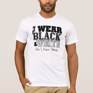 Personifizieren Sie mich tragen schwarzen u. T-Shirt