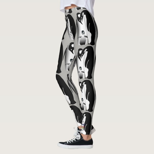 Personifizieren Sie Penguin-Yogaworkout-Leggings Leggings (Links)