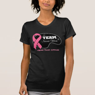 Personifizieren Sie Team-Namen - Brustkrebs T-Shirt