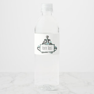 Personifizieren Sie Tiara Wasserflaschenetikett