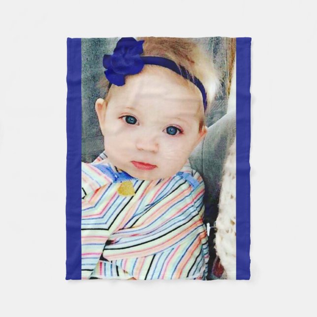 Personifizieren Sie u. fertigen Sie Ihre Selbst Fleecedecke (Vorderseite)