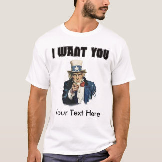 Personifizieren Sie - Uncle Sam T-Shirt