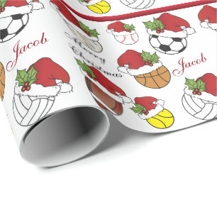 Personifizieren Sie Weihnachten der Geschenkpapier