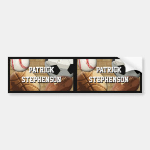 Personifiziert Sport-wasserdichten Aufkleber Autoaufkleber