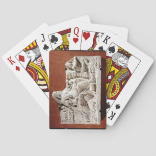 Personifizierung der Erdgöttin, allegorisches Reli Spielkarten