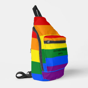 Personise Crossbody-Tasche - LGTBQI-Pride-Flagge S Crossbody Bag