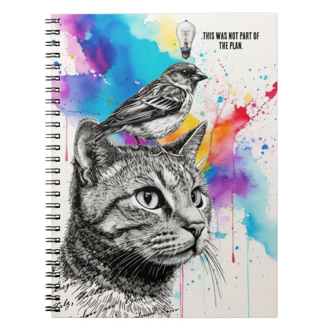 PERSÖNLICH: Dies war nicht Teil des Plans Notizblock (Vorderseite)