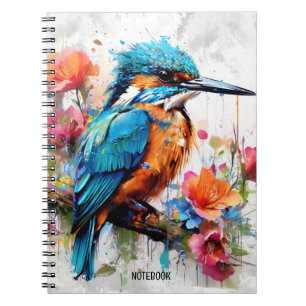PERSÖNLICH: Kingfisher Notebook-Journal Notizblock