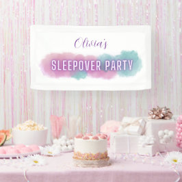 Persönlich personalisiertes "Sleepover-Party" | Pa Banner