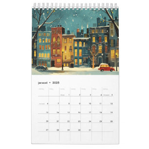 Persönlich - Skandinavischer Stil, Entzückend Kalender