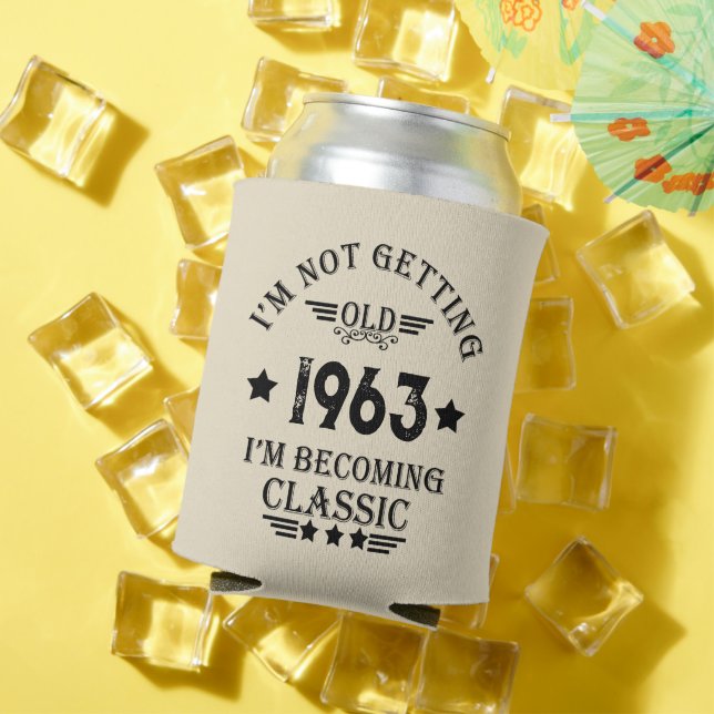 Persönliche 60 Vintage 60. Geburtstagsparty Dosenkühler (In Situ Sommer)