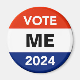 Persönliche Abstimmung 2024 Präsidentschaftswahlka Magnet