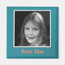 Persönliche Aquamarine Begrüßung von Foto und Text