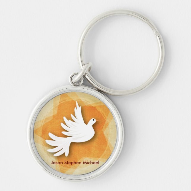 Persönliche Bestätigung Gratulation Geschenk Coll Schlüsselanhänger (Vorne)