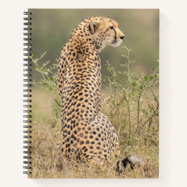 Persönliche Bezeichnung Cheetah Spiral Notebook Notizbuch