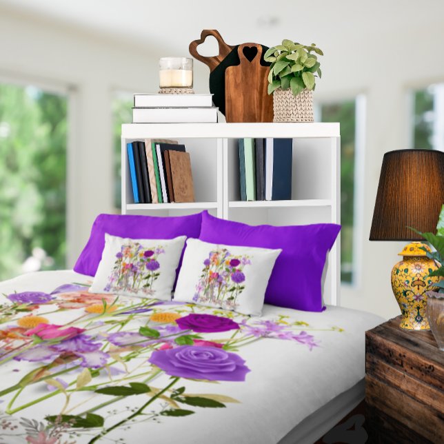 Persönliche Blume des Herzens Fleecedecke (Von Creator hochgeladen)