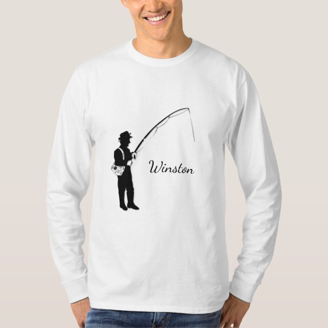 Persönliche Fischerei T-Shirt (Vorderseite)