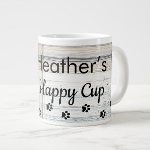 Persönliche freche Katze für Katzenliebhaber Jumbo-Tasse