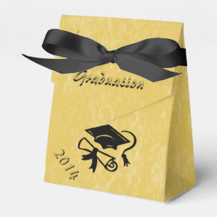 Persönliche Geschenkbox mit goldenem Touch zum Abs Geschenkschachtel