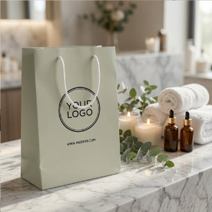 Persönliche Geschenktasche mit individuellem Logo Mittlere Geschenktüte