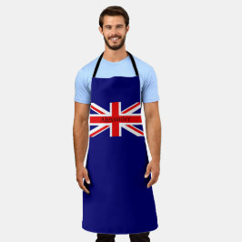 Persönliche Gestaltung der britischen Nationalflag Schürze