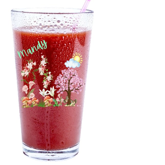 Persönliche Gestaltung der sonnigen Lilien Eichhör Glas (Von Creator hochgeladen)