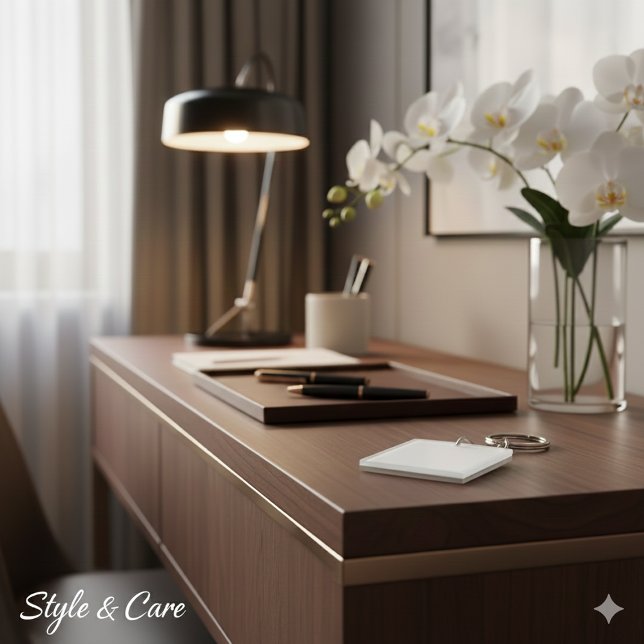 Persönliche Gestaltung Ihres eigenen Aluminium-Pla Schlüsselanhänger (Personalize Your Own Aluminum Square Keychain)