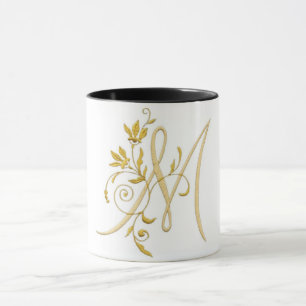 Persönliche Gestaltung: Monogram M-Tasse Tasse