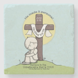 Persönliche Gestaltung Steinuntersetzer