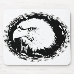 Persönliche Gestaltung von Eagle Head Moderne Pop  Mousepad