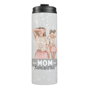 Persönliche Gestaltung von Mutter und Tochter G Thermosbecher