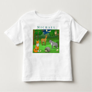 Persönliche Gestaltung wild lebender Tiere in eine Kleinkind T-shirt