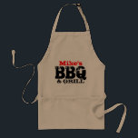 Persönliche GRILLEN Schürze für Männer<br><div class="desc">Coole personalisierbare GRILLEN Schürze für Männer Ihr Name GRILLEN und Grill. Personalisierbar nach Namen. Niedliche Geschenkidee zum Geburtstag oder Vatertag. Machen Sie Väter,  Onkel,  Opa Step Väter stolze Köche.</div>