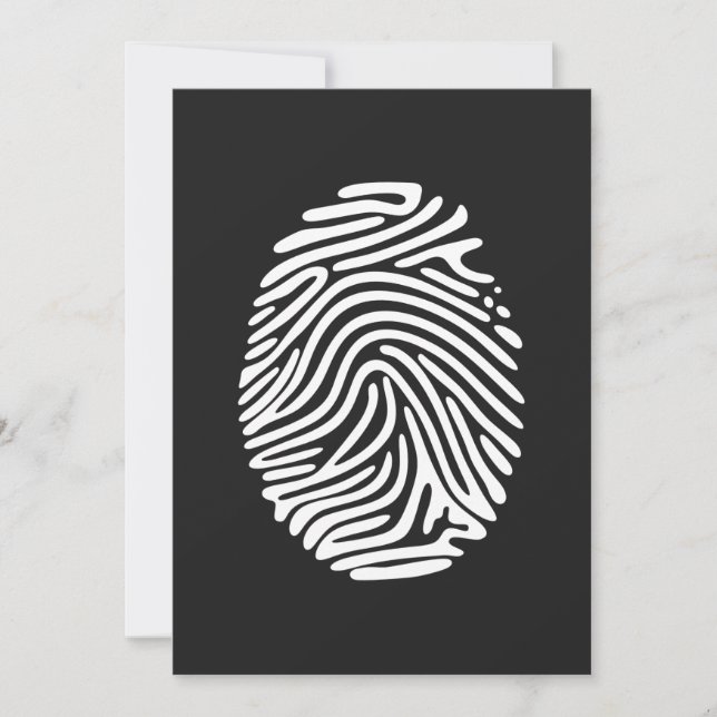 persönliche Identität Einladung (Vorderseite)