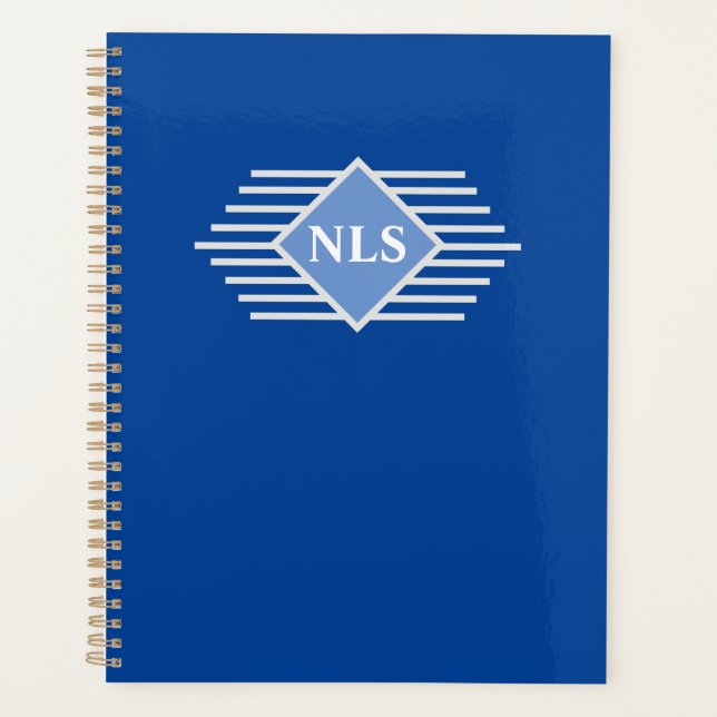 Persönliche Initialen des Geschenkempfängers Planer (Vorderseite)