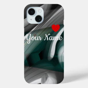 Persönliche iPhone Fälle Trend Abstrakt Black Gree Case-Mate iPhone Hülle