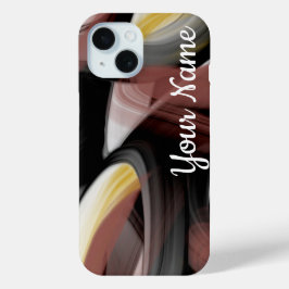 Persönliche iPhone Fälle Trend Abstrakt Black Powd Case-Mate iPhone Hülle