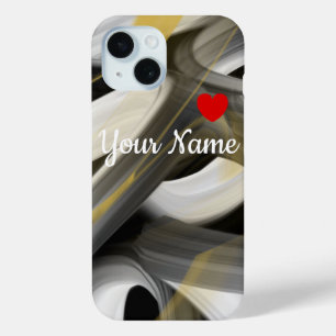 Persönliche iPhone-Hüllen Trend Abstrakt Schwarz W Case-Mate iPhone Hülle