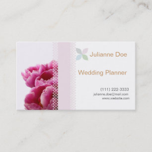Persönliche Karte für Hochzeitsplaner