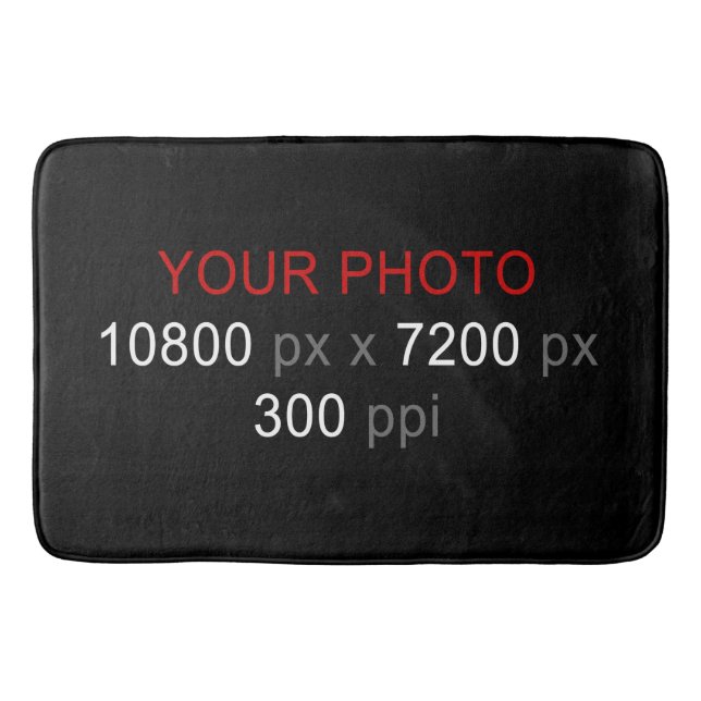 Persönliche Kreation Badematte (Vorderseite)