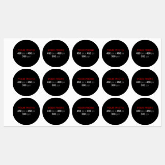 Persönliche Kreation Etiketten