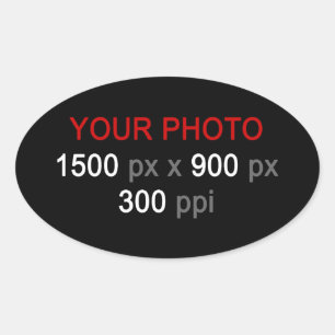 Persönliche Kreationen Ovaler Aufkleber