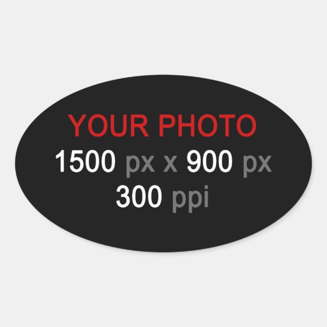 Persönliche Kreationen Ovaler Aufkleber (Vorderseite)