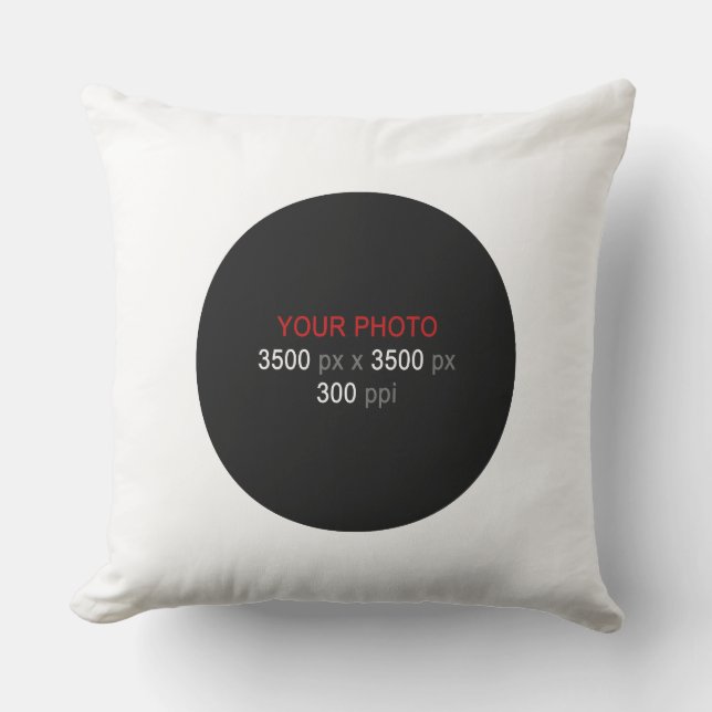 Persönliche Kreationen rund um die Form 20 Zoll Kissen (Vorderseite)