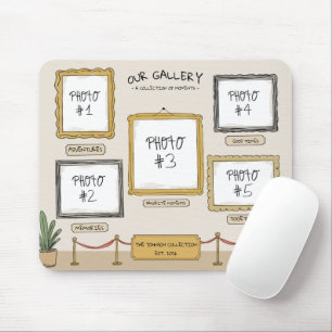 Persönliche Kunstgalerie Benutzerdefinierte Fotoma Mousepad