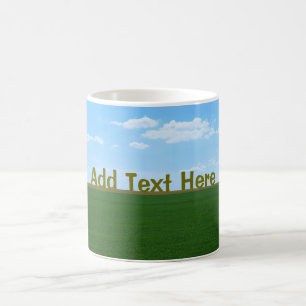 Persönliche Landschaft Kaffeetasse