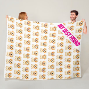 Persönliche Luxus-Trend-Kollektion für die Haustie Fleecedecke