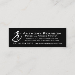 Persönliche Mini Visitenkarte